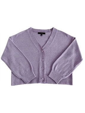 Vero Moda Doffy V-Neck Cardigan | Lilac Purple | Size S | NWOT